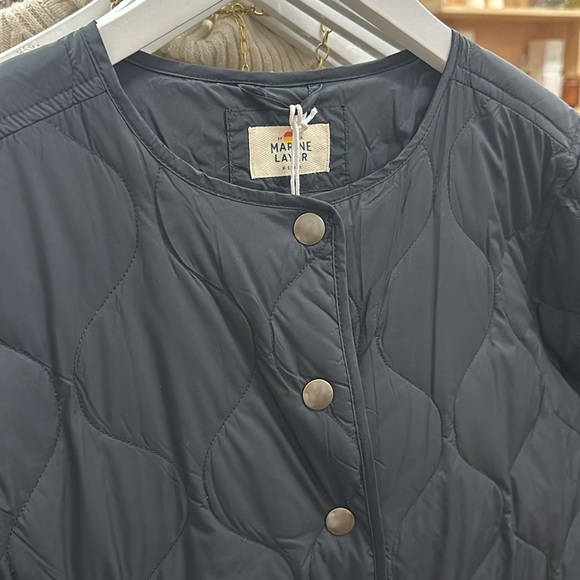 NEW Marine Layer Calista Lightweight Quilted Jacket - Picture 5 of 7